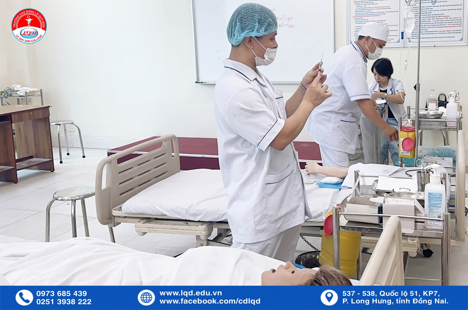  Kỳ thi tốt nghiệp Trình độ Cao đẳng Khối ngành sức khỏe tại Trường Cao đẳng Lê Quý Đôn.